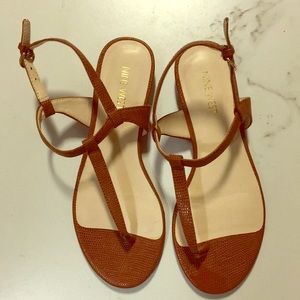 Nine West Brown sandals